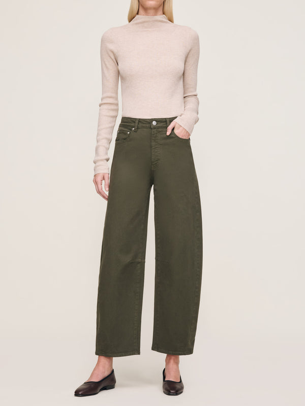 Dl1961 Miro Barrel High Rise 28" Jeans Trellis