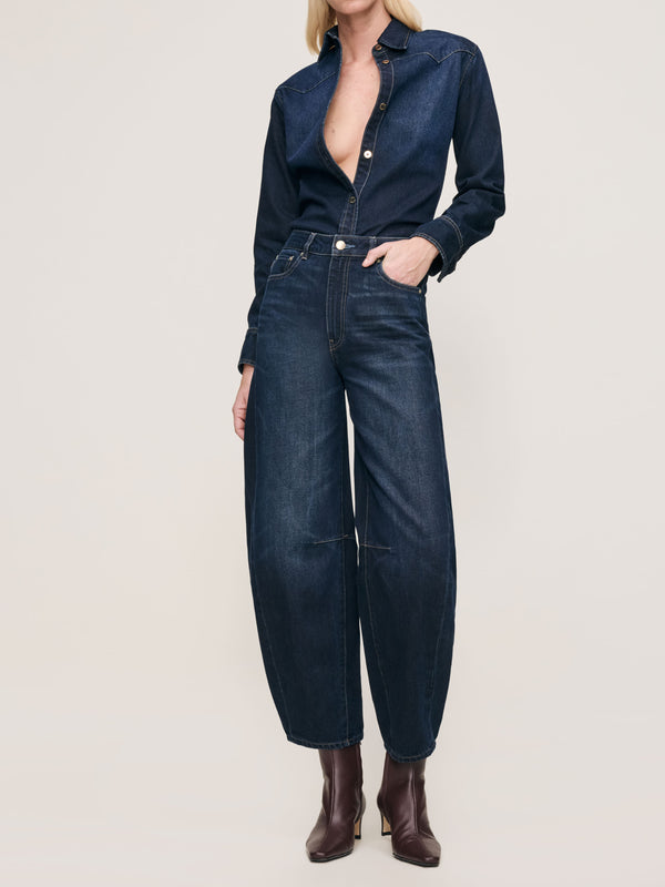 Dl1961 Miro Barrel High Rise 28" Jeans Ventura