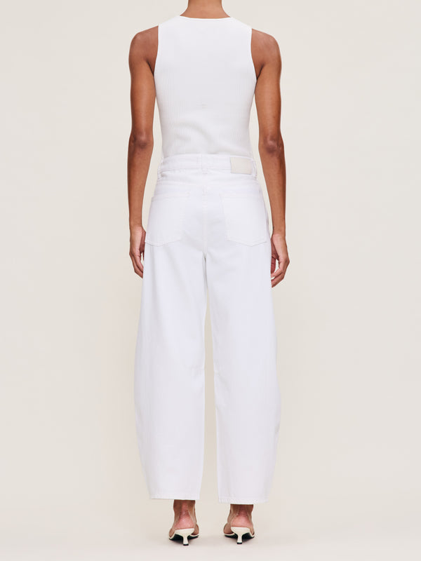 Dl1961 Miro Barrel High Rise 28" Jeans White