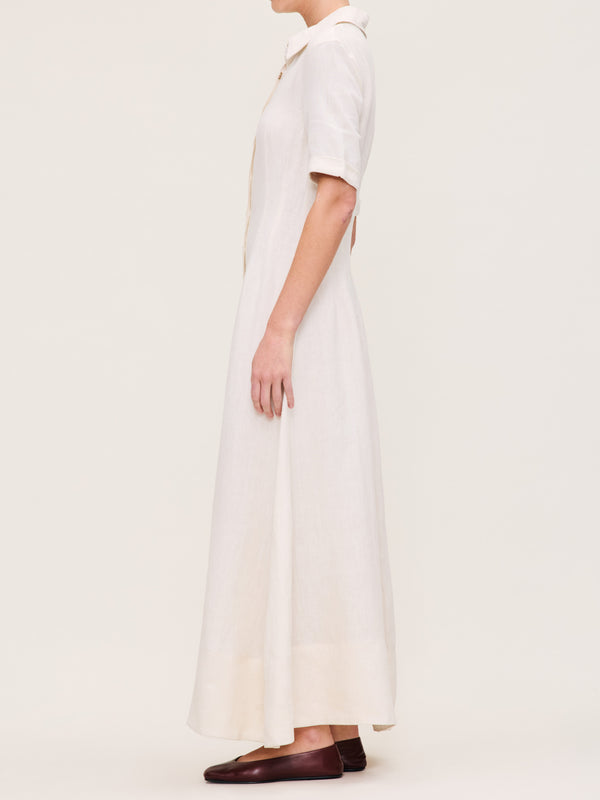 Dl1961 Montauk Dress Maxi Flax Linen