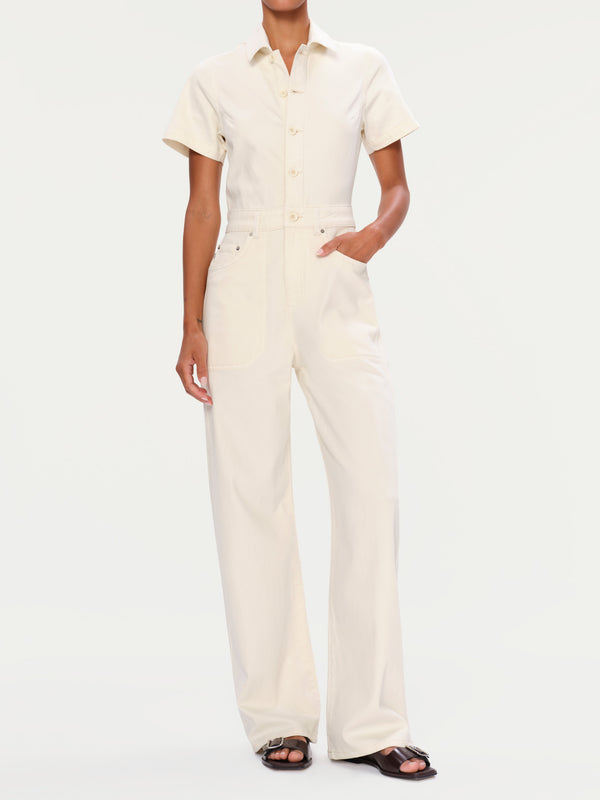 dl1961 Montauk Jumpsuit Manilla