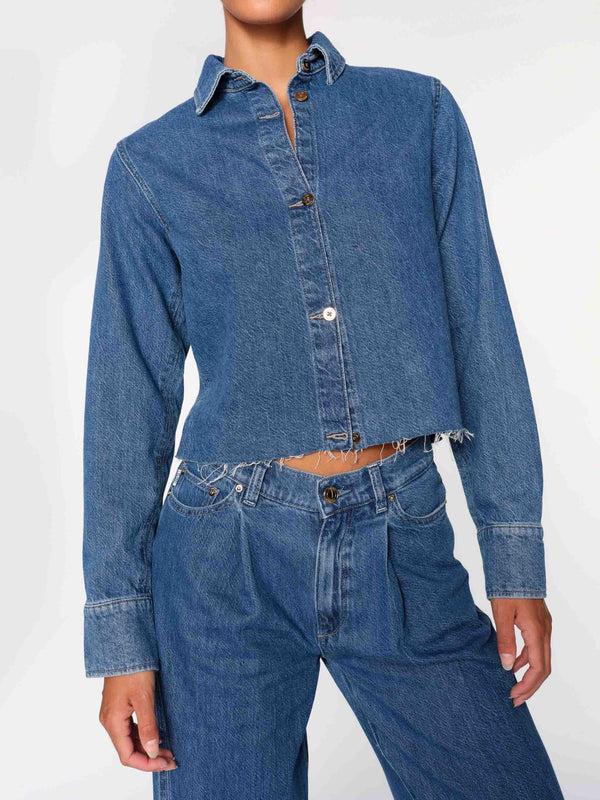 dl1961 Montauk Shirt Long Sleeve North Beach