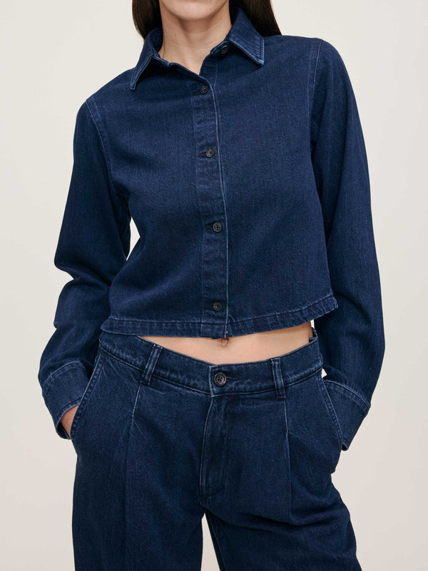 Dl1961 Montauk Shirt Long Sleeve Rain Storm