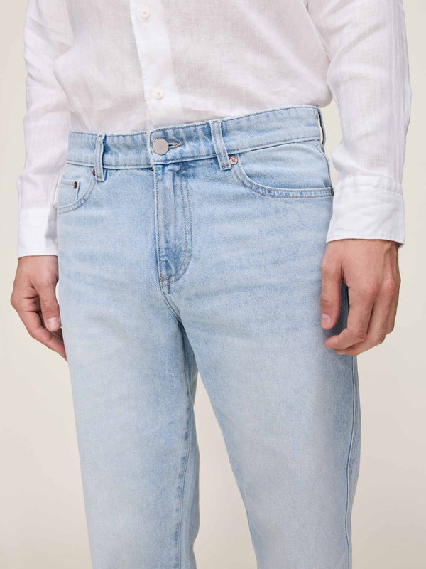 Dl1961 Noah Rigid Straight Jeans Blue Mist