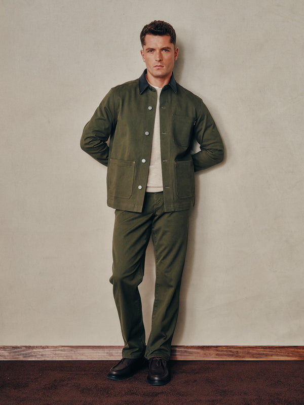 dl1961 Noah Straight Pants Military Green