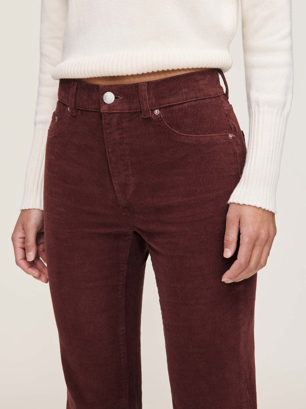 Dl1961 Patti Straight High Rise Ankle Jeans Syrah