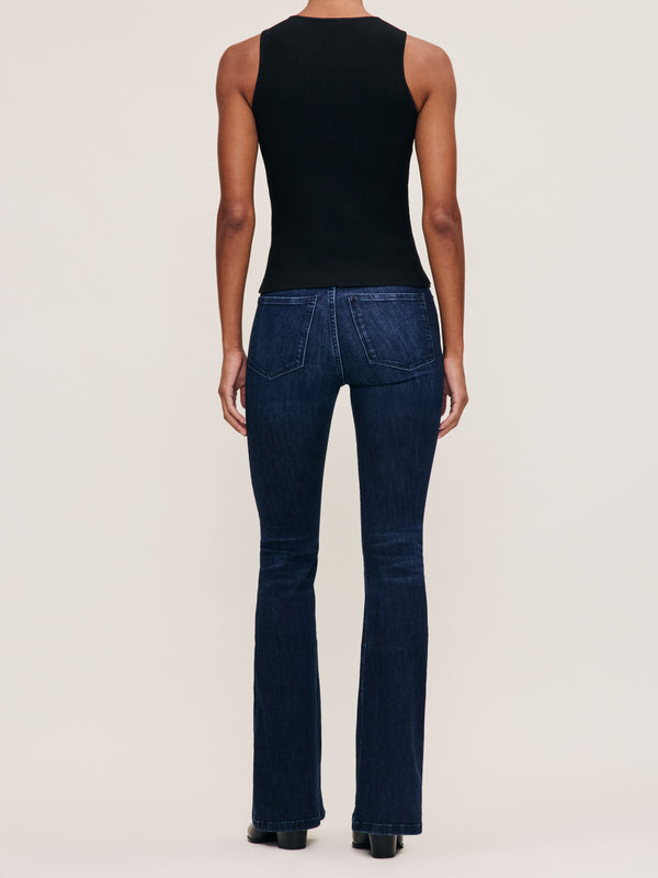 Dl1961 Racer Tank Instasculpt™ Rib Black