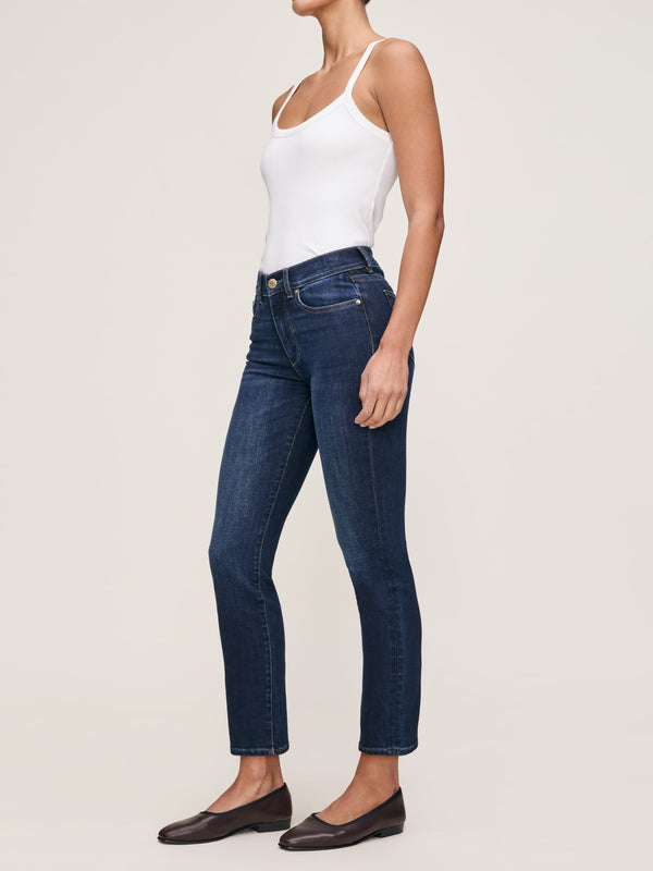 Dl1961 Ribbed Tank White