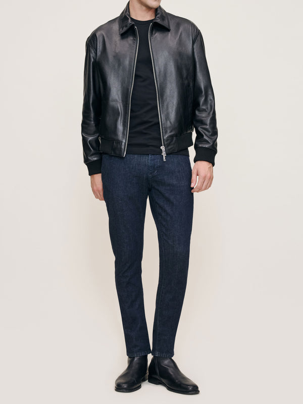 Dl1961 Robb Bomber Jacket Obsidian