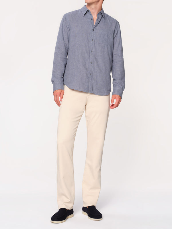 Dl1961 Russell Slim Straight Jeans Bone