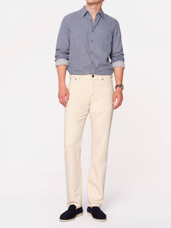 dl1961 Russell Slim Straight Jeans Bone