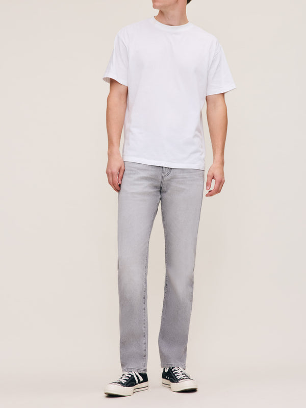 dl1961 Russell Slim Straight Jeans Lt. Smoke