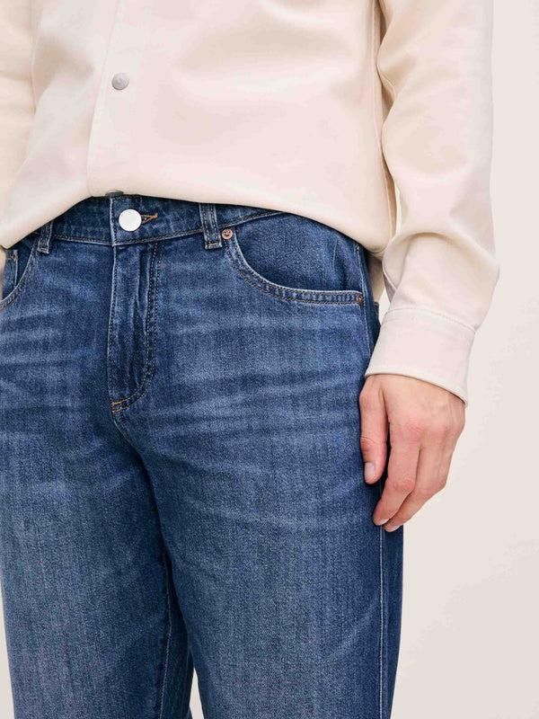 Dl1961 Russell Slim Straight Jeans Montmatre