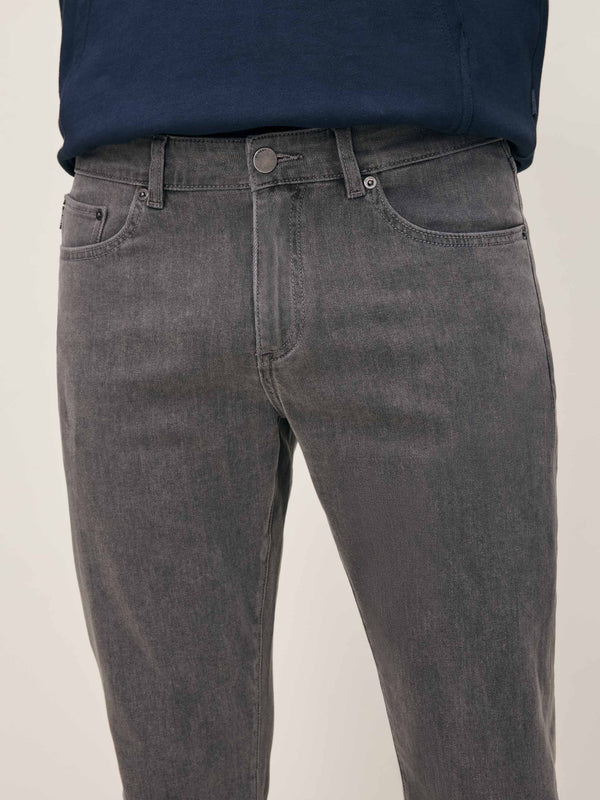 Dl1961 Russell Slim Straight Jeans Weathered Grey