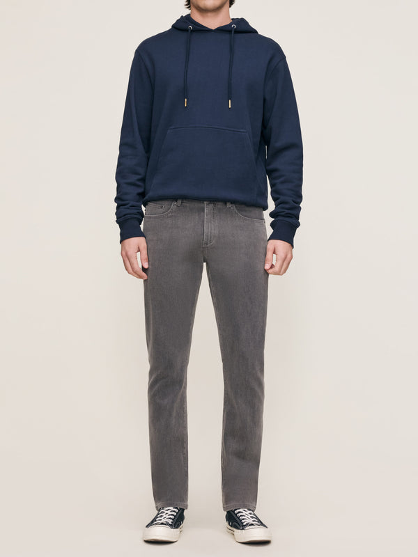 dl1961 Russell Slim Straight Jeans Weathered Grey