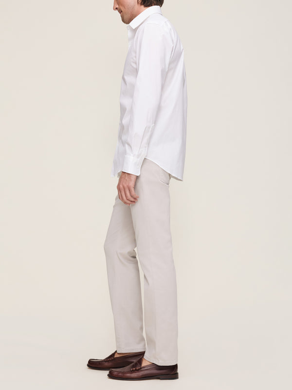 Dl1961 Russell Slim Straight Pants Light Grey
