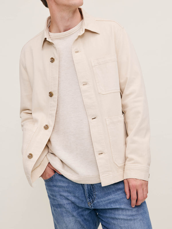 dl1961 Sean Shirt Jacket Jute