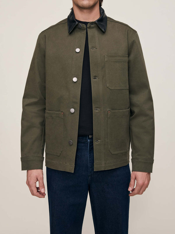 Dl1961 Sean Shirt Jacket Military Green
