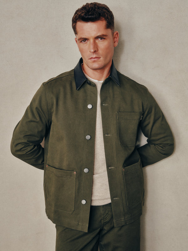 dl1961 Sean Shirt Jacket Military Green