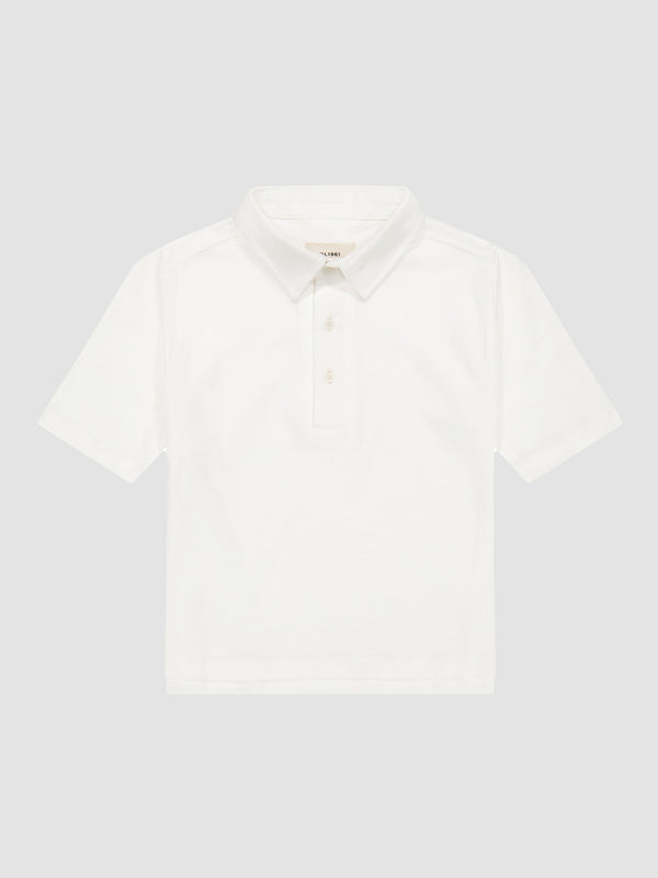 Dl1961 Short Sleeve Polo White