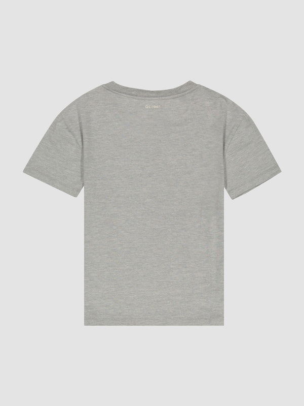Dl1961 Short Sleeve Tee Heather Grey