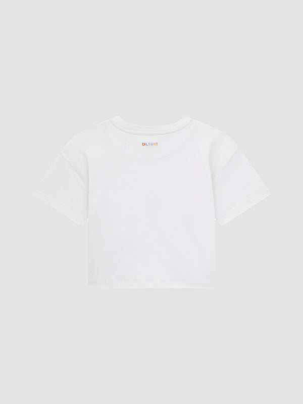 Dl1961 Short Sleeve Tee White