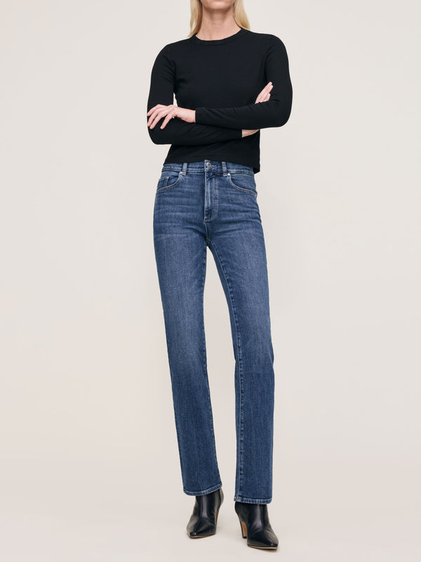 Dl1961 Shrunken Tee Black