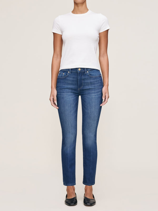 Dl1961 Shrunken Tee White