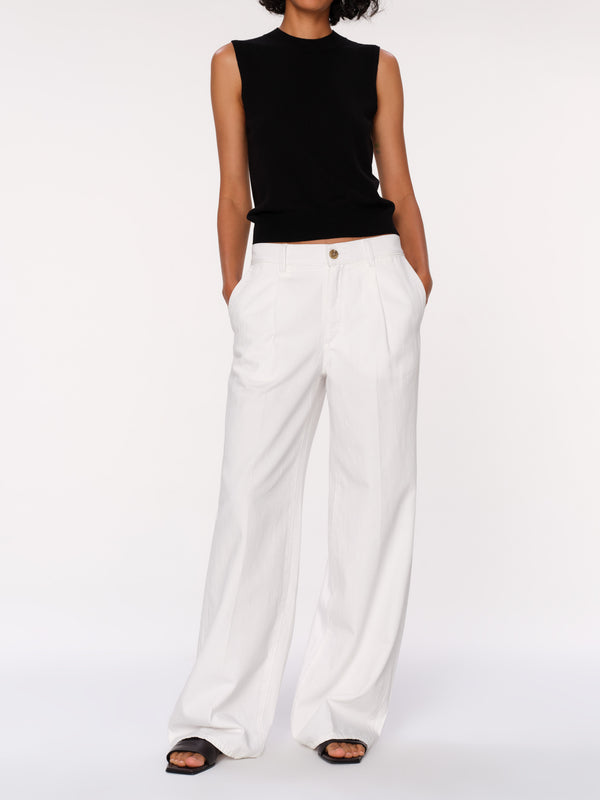 Dl1961 Sleeveless Crewneck Black