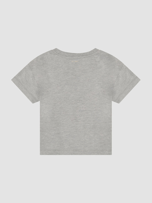 Dl1961 Tee Short Sleeve Heather Grey