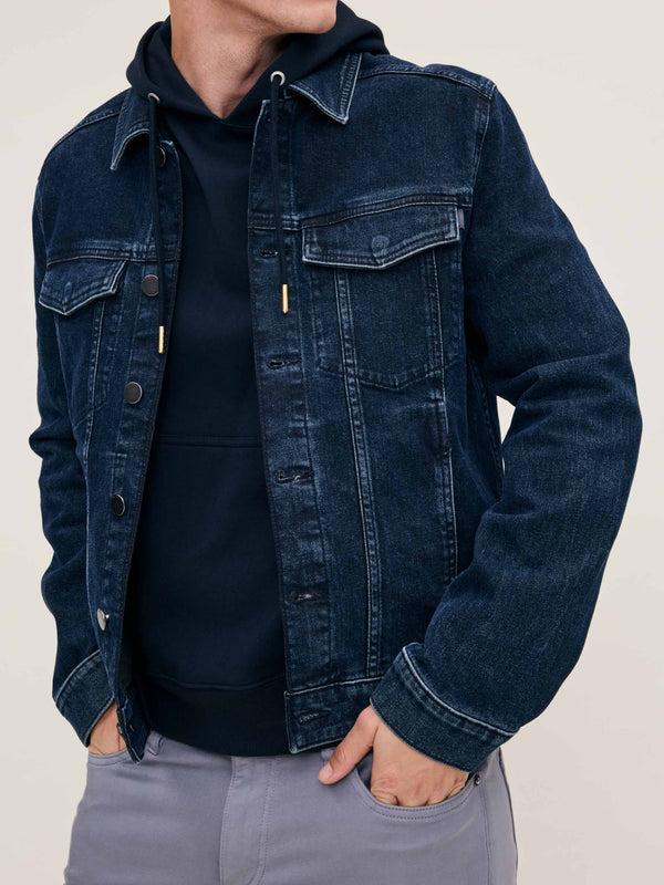 dl1961 Vaughn Denim Trucker Jacket Cromer