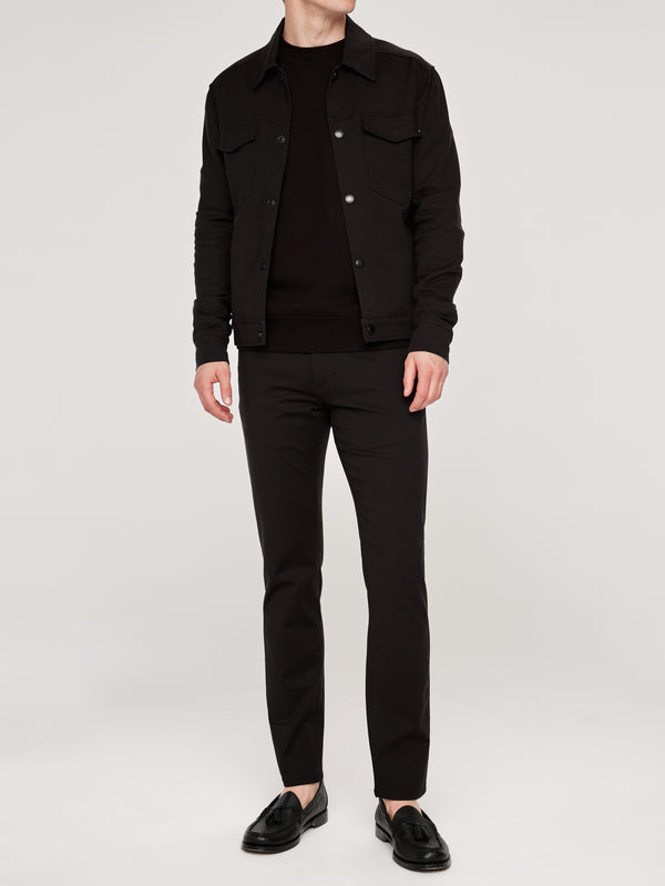 Dl1961 Vaughn Trucker Jacket Black Onyx