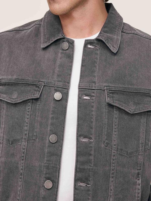 Dl1961 Vaughn Trucker Jacket Weathered Grey