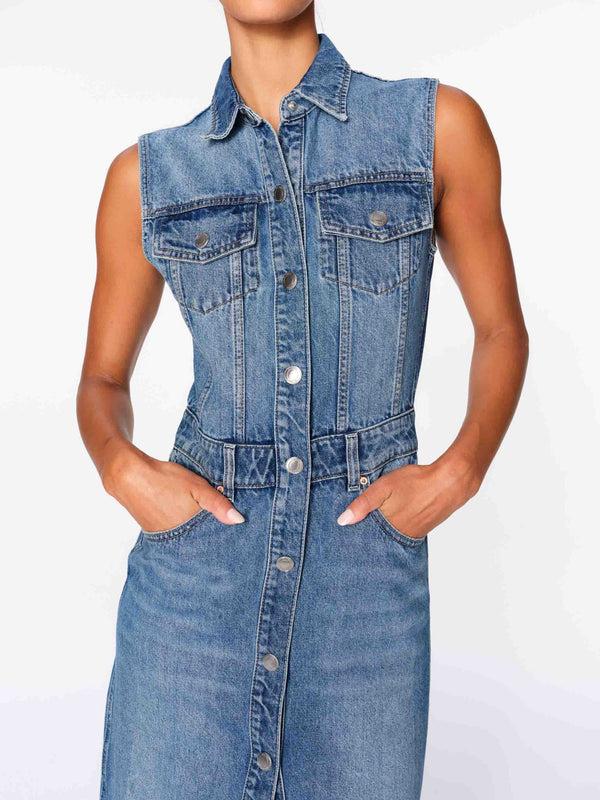 Dl1961 Vest Dress Sleeveless Midi Endless Sea