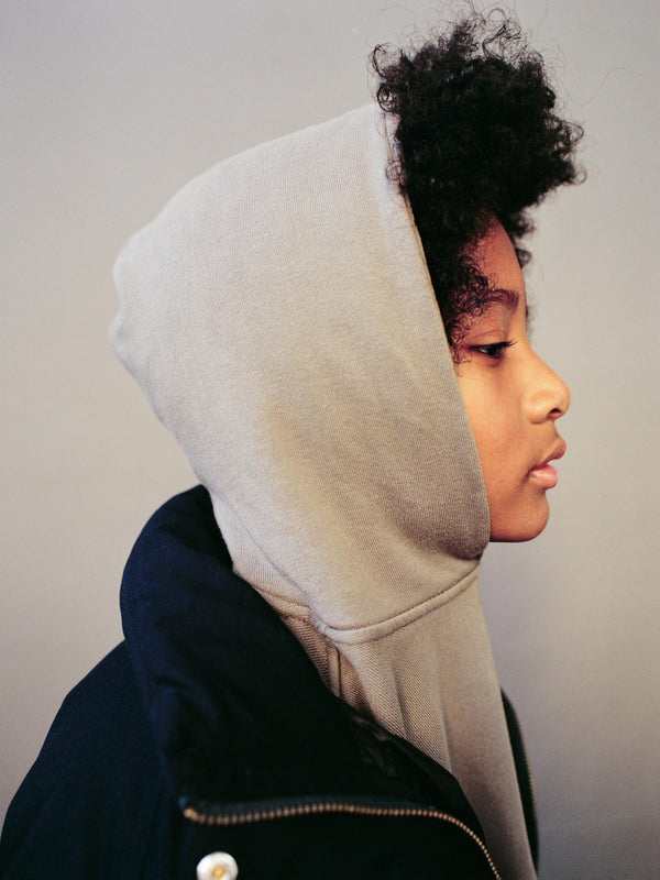 Dl1961 Wren Hoodie Stone Grey