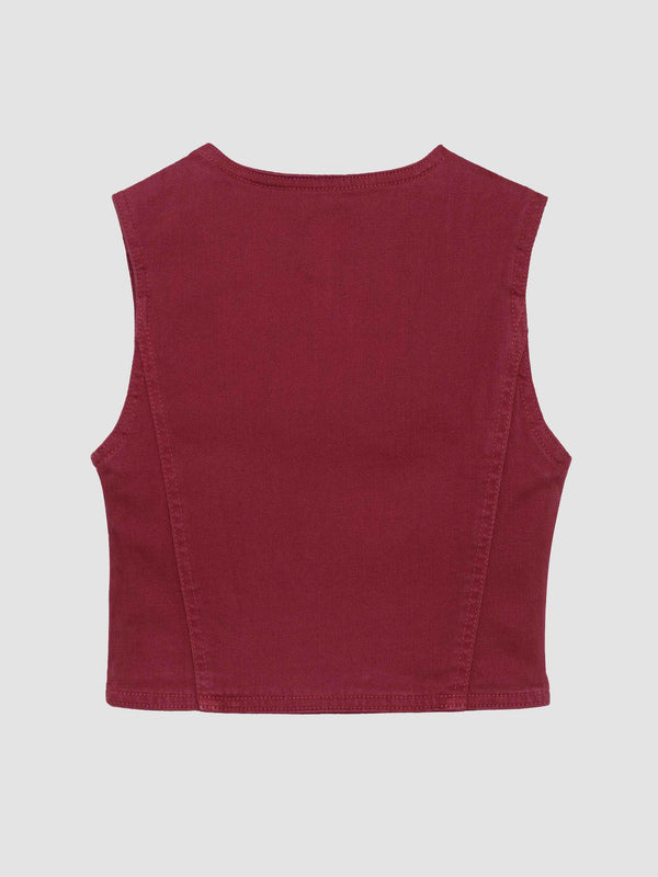 Dl1961 Zizi Vest Crimson