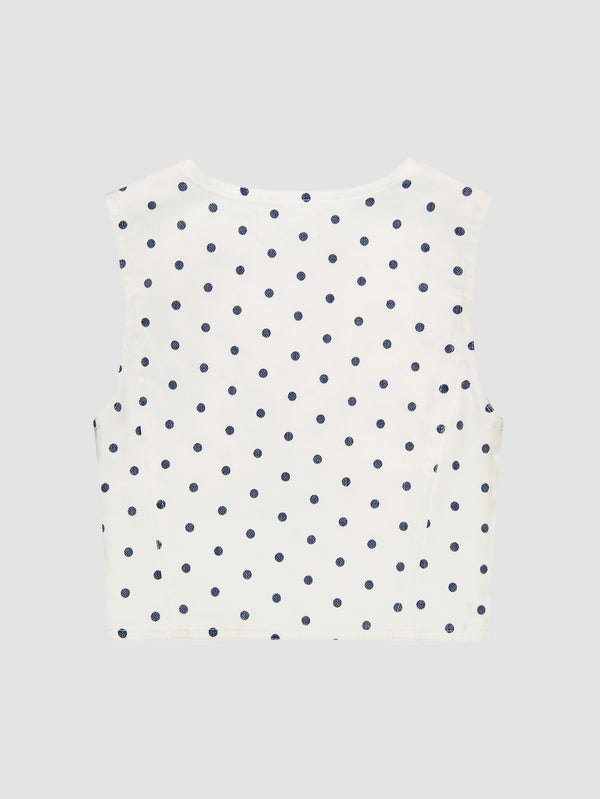 Dl1961 Zizi Vest Marine Dots
