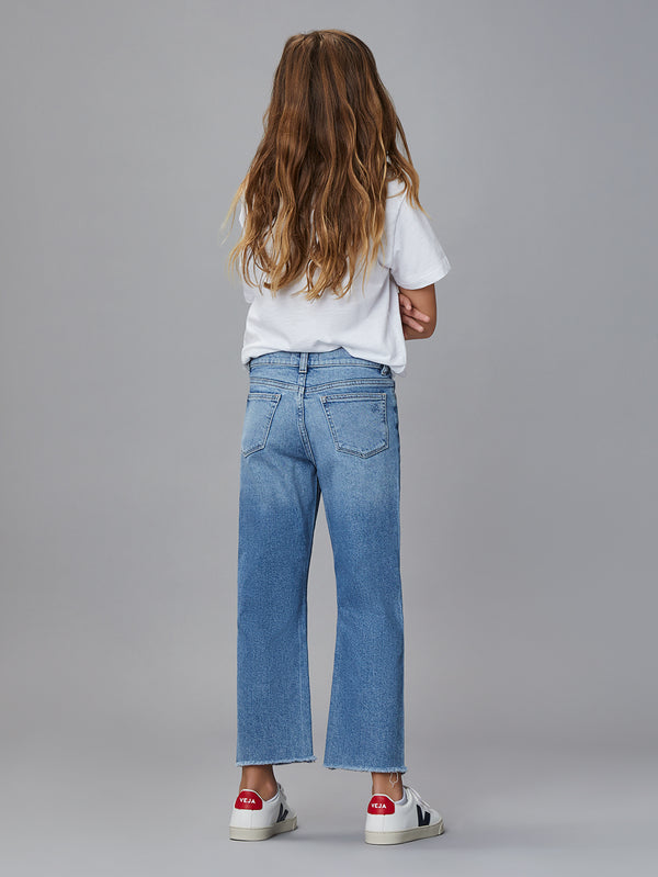 Dl1961 Emie Straight Jeans High Rise Glacier (Light Indigo)