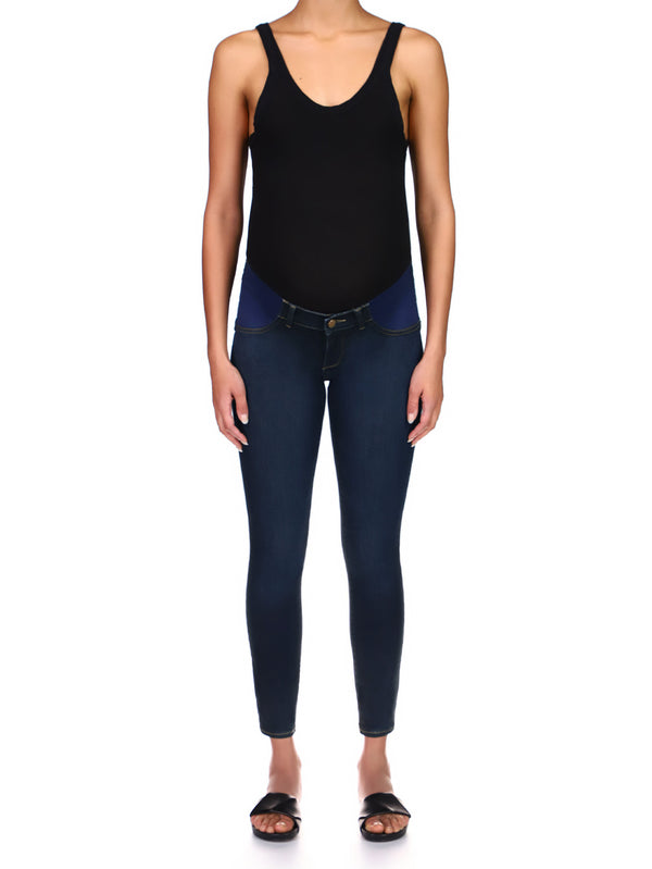 dl1961 Florence Skinny Maternity Instasculpt Ankle Jeans Willoughby