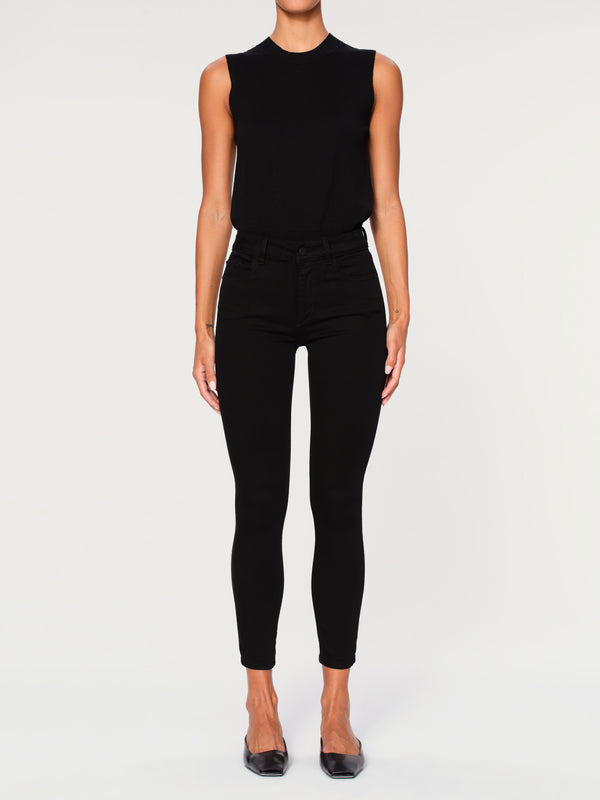 Dl1961 Florence Skinny Mid Rise Instasculpt Crop Hail