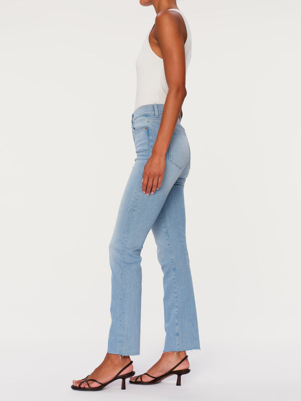 Dl1961 Halle Straight High Rise Instasculpt™ 29" Jeans Fountain