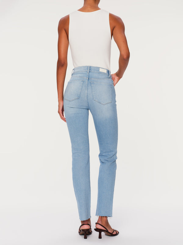 Dl1961 Halle Straight High Rise Instasculpt™ 29" Jeans Fountain