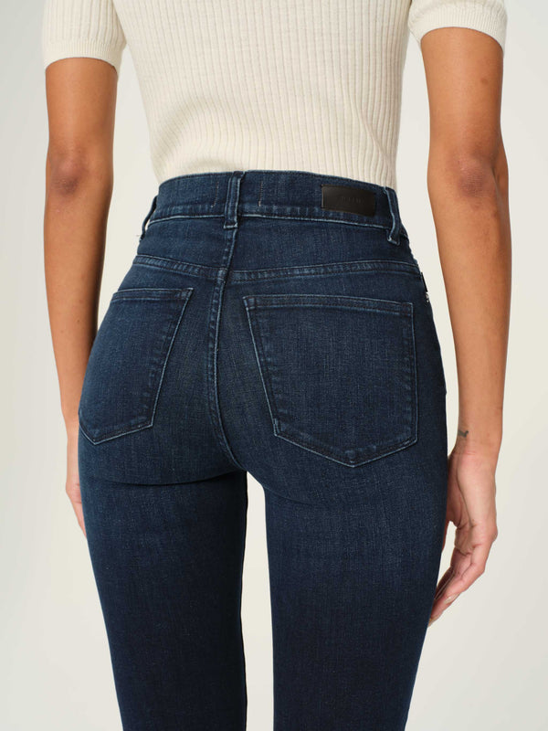 Dl1961 Halle Straight High Rise Instasculpt™ 29" Jeans Mediterranean