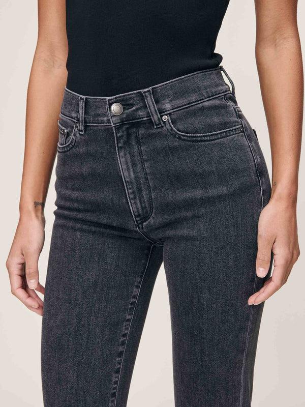 Dl1961 Halle Straight High Rise Instasculpt™ 29" Jeans Nightshade
