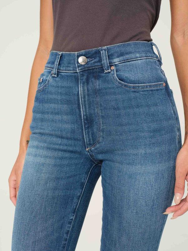 Dl1961 Halle Straight High Rise Instasculpt™ 29" Jeans Palm Springs
