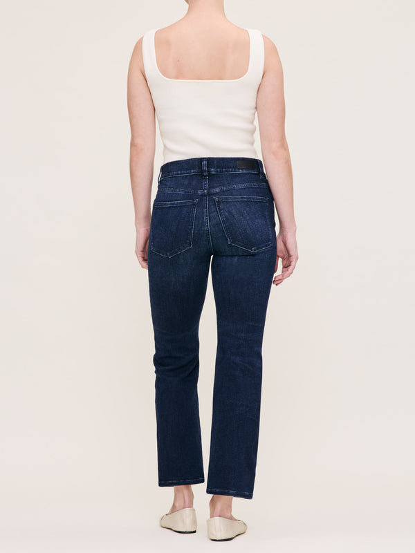 Dl1961 Halle Straight Petite High Rise Instasculpt™ 25.5" Jeans Mediterranean