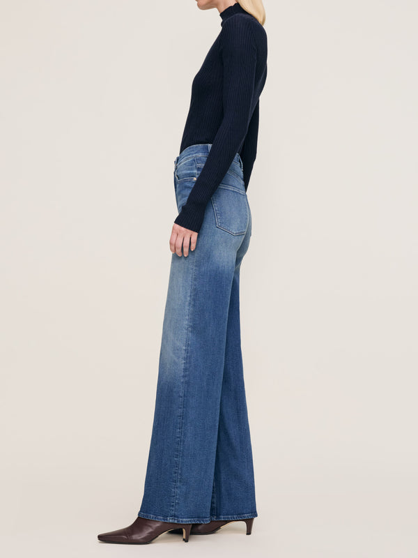 Dl1961 Hepburn Wide Leg High Rise 32" Jeans Oceanside