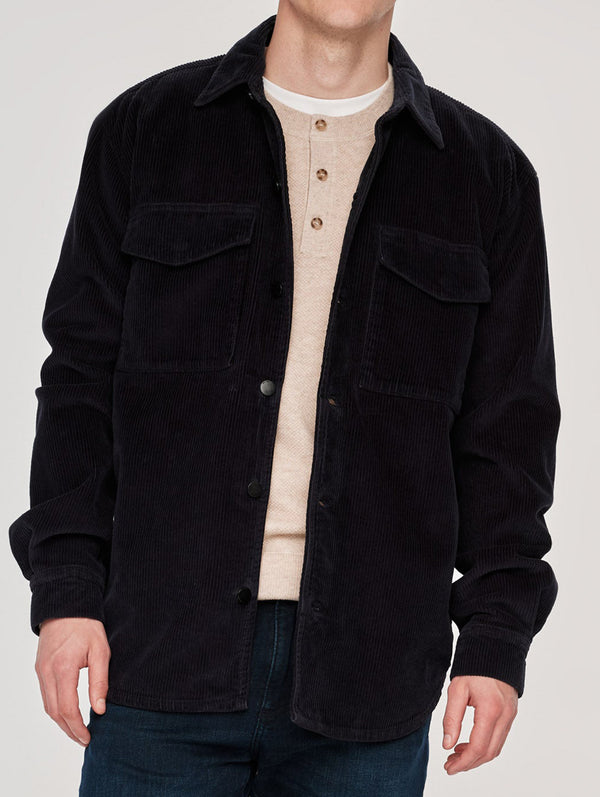 dl1961 Hudson & Perry Shirt Deep Marine Corduroy (Navy)