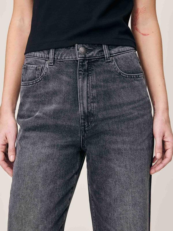 Dl1961 Karmine Refined Wide Leg High Rise 31" Jeans Nightshade