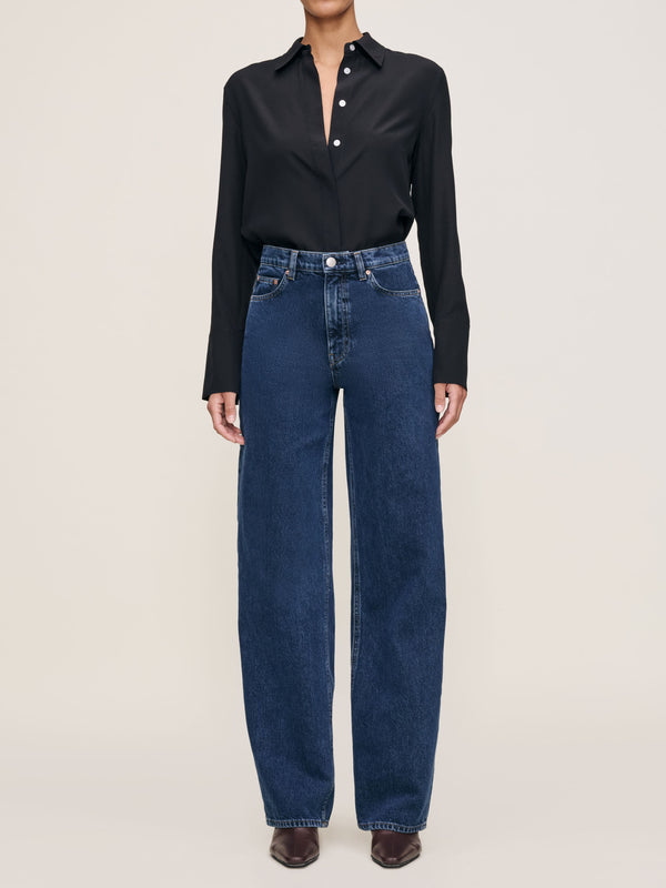 dl1961 Kaylen Soft Curve High Rise 32" Jeans Moon Lake